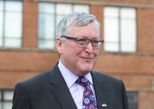 The word 'food' was left out of Fergus Ewing's title. Picture: John Devlin