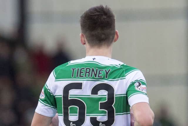 Kieran Tierney had a terrific season for Celtic. Picture: SNS