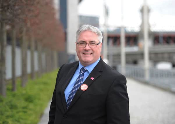 Glasgow City Council leader Frank McAveety says staying in EU is in the best interests of Glasgow and the country. Picture: John Devlin