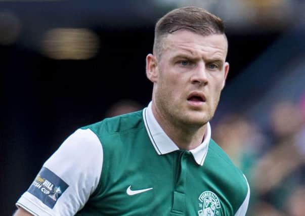 Anthony Stokes scored twice in the Scottish Cup final win for Hibs while on loan from Celtic. Picture: Craig Foy/SNS