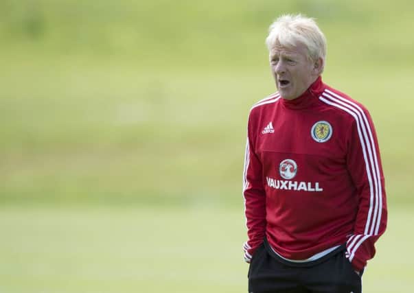 Scotland Manager Gordon Strachan. Picture: SNS Group