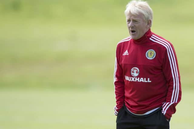 Scotland Manager Gordon Strachan. Picture: SNS Group