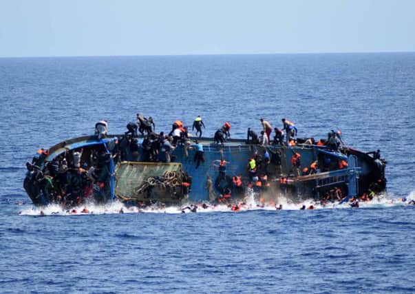 The news comes as more than 700 the number of migrants feared dead in Mediterranean Sea shipwrecks. Picture: AP