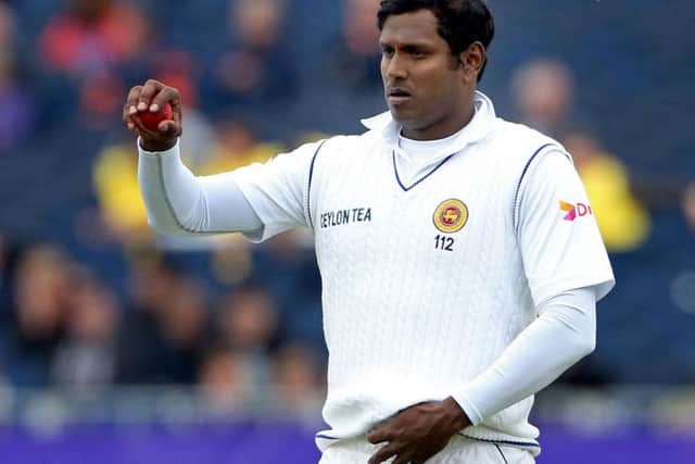 Sri Lanka's captain Angelo Mathews. Picture: AFP/Getty Images