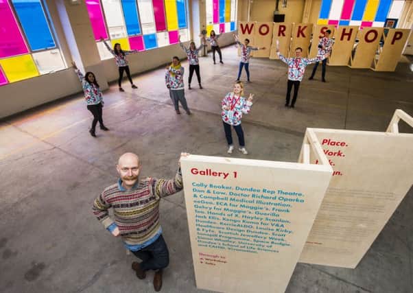 West Ward Works was transformed into a temporary venue for four stimulating days of design-focused exhibitions. Picture: Alan Richardson