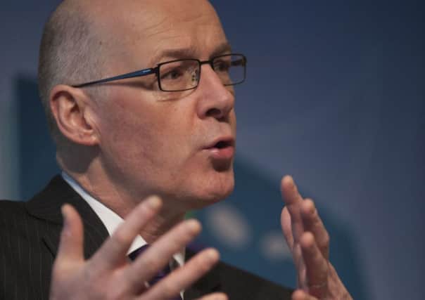 John Swinney says the IT disaster will not happen again. Picture: Andrew O'Brien