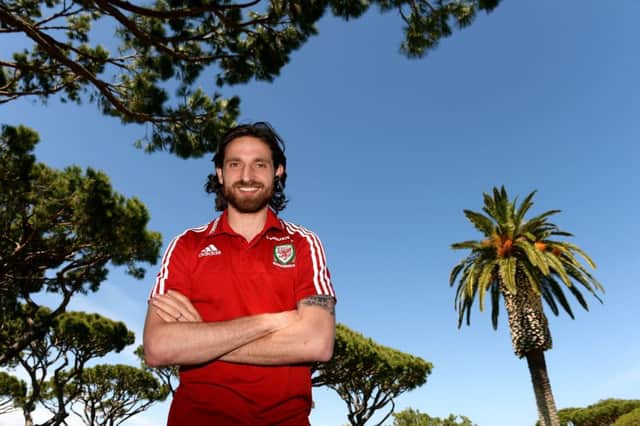 Wales' Joe Allen, a rumoured Celtic target, at the Vale do Lobo Resort, Algarve. Picture: PA