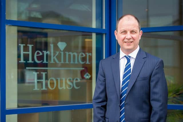 TWCS sales manager Alan Munro at the firm's new base in Linlithgow. Picture: Wullie Marr/HPR
