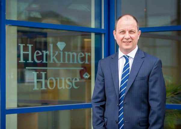 TWCS sales manager Alan Munro at the firm's new base in Linlithgow. Picture: Wullie Marr/HPR