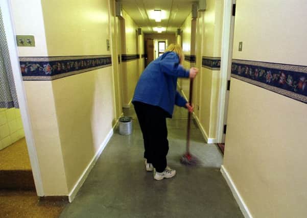 The number of women in prison in Scotland has doubled in the past ten years. Picture: TSPL