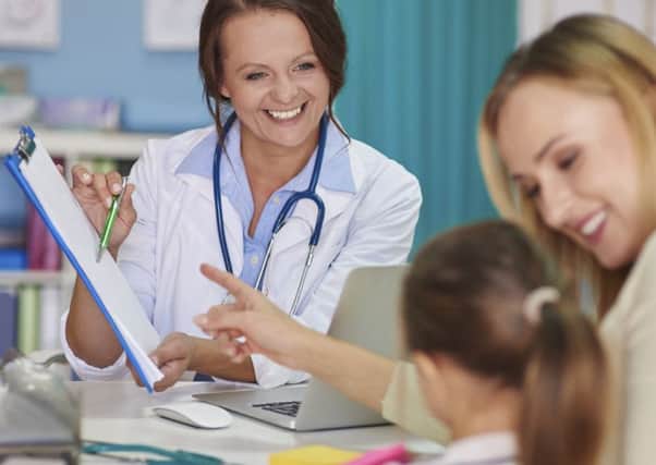 Doctors treating young children should record all results. Picture: Contributed