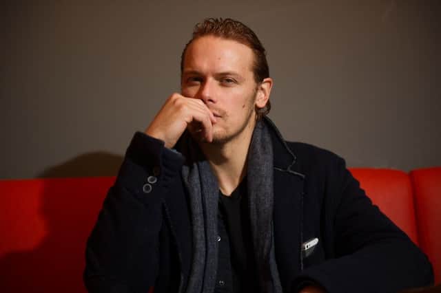 Outlander star Sam Heughan has been tipped to be the next James Bond. Picture: John Devlin