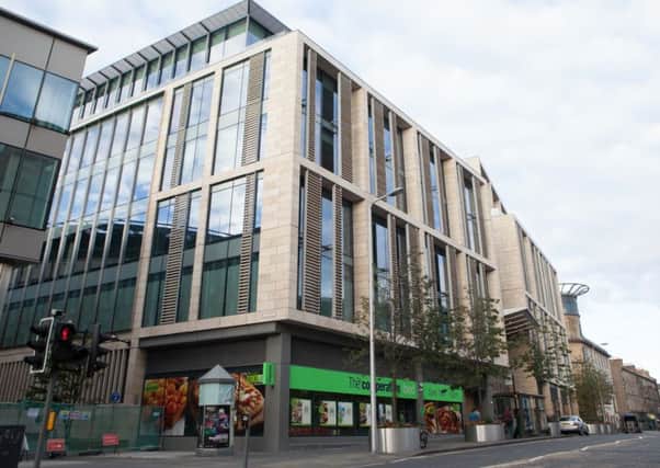 The Atria One Building on Morrison Street, Edinburgh. Picture: Toby Williams
