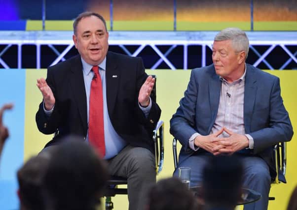 Alex Salmond (left) has been campaigning for an In vote. Picture: Getty Images