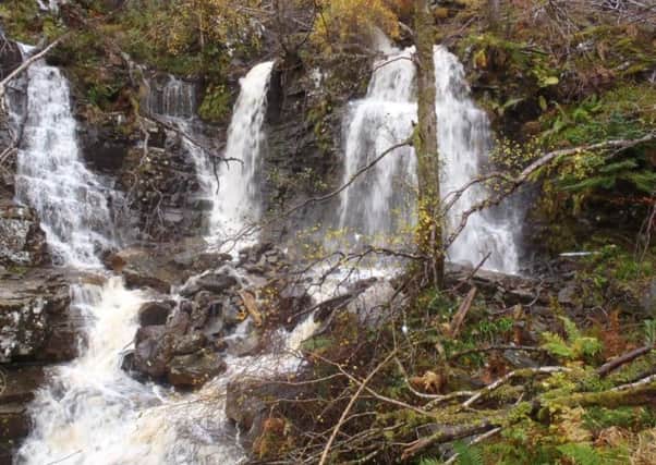 Allt na Falls will be the location of new community hydro project. Picture: Contributed