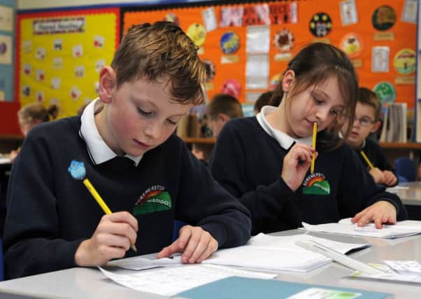 The proportion of P4 pupils that performed well or very well decreased between 2011 and 2015. Picture: Kimberly Powell