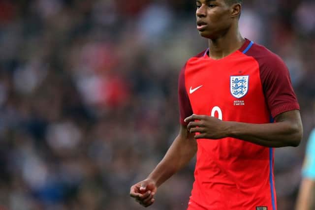 England's Marcus Rashford has made the cut for the final 23-man Euro 2016 squad. Picture: Scott Heppell/AP