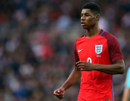 England's Marcus Rashford has made the cut for the final 23-man Euro 2016 squad. Picture: Scott Heppell/AP