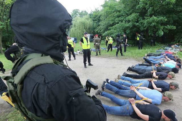Polish Army in training for possible attack, preparing for NATO summit in Warsaw in July. Picture: AP