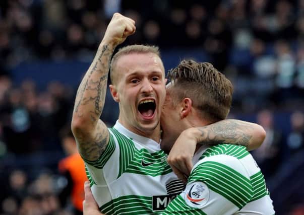 Leigh Griffiths is no stranger to finding the back of the net. Picture: Lisa Ferguson