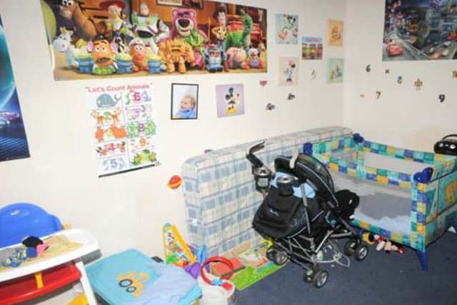 Liam's bedroom. Picture: Crown Office