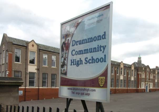 Drummond Community High was one of the schools affected by Edinburgh's PPP closure crisis
