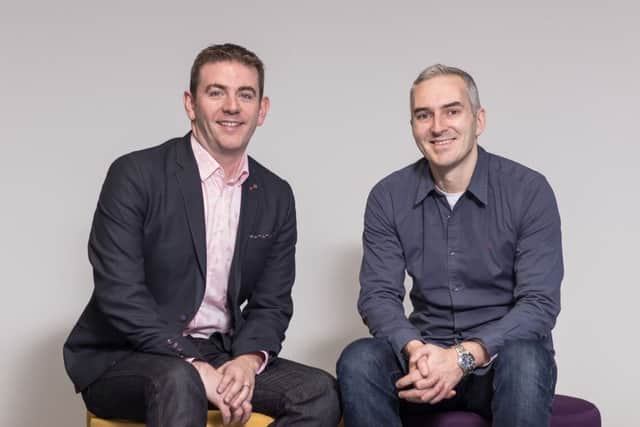Aquila Insight founders John Brodie, left, and Warwick Beresford-Jones. Picture: Contributed