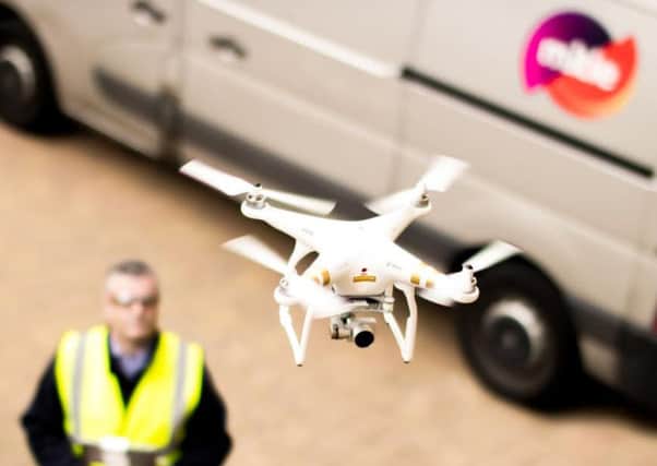 Mitie said its drones offer 'cost and time efficiencies'. Picture: Contributed