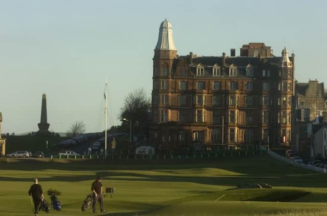 The robbery took place within Mappin and Webb at the Old Course Hotel in St Andrews. Picture: TSPL