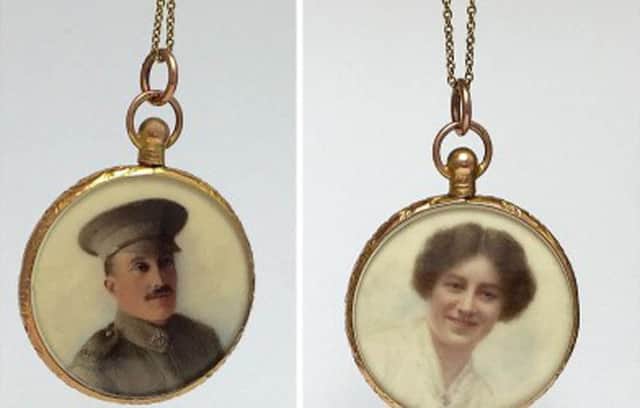 Sergeant Charles Reid, a soldier from Newfoundland, locket contained a picture of a mystery woman