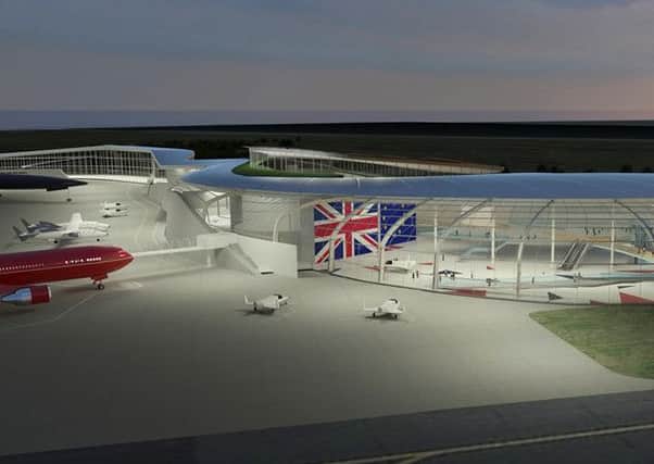 Officials say a spaceport at Prestwick could deliver 1,450 jobs. Picture: Contributed