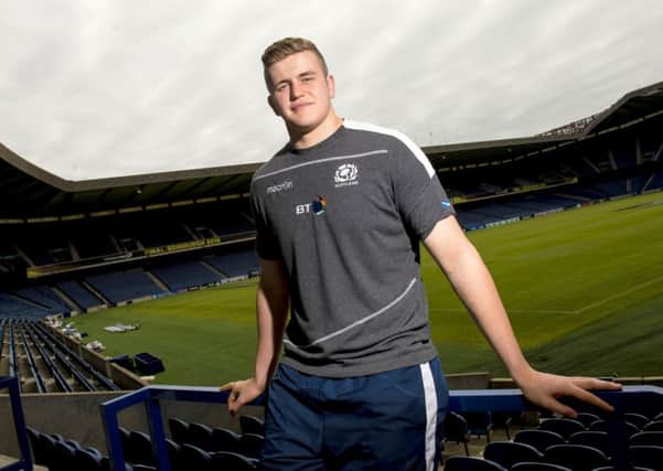 Nine first-team games for Glasgow Warriors was more than Scott Cumming expected this season. Picture: SNS/SRU.