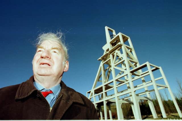 Willie Clark pictured at the old Mary Colliery in 1999. Picture: TSPL