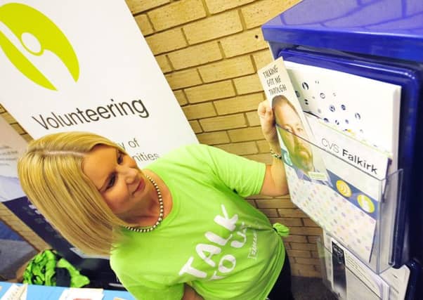 Like all charities, the Samaritans depend totally on the inspiring work of thousands of volunteers. Picture: Alan Murray