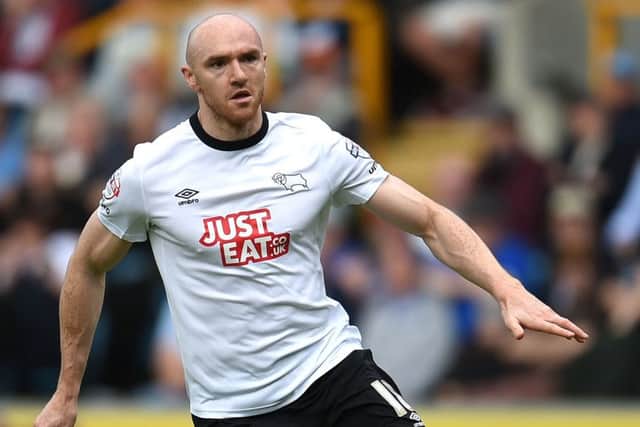 Hearts target Conor Sammon is available on a free transfer. Picture: Getty