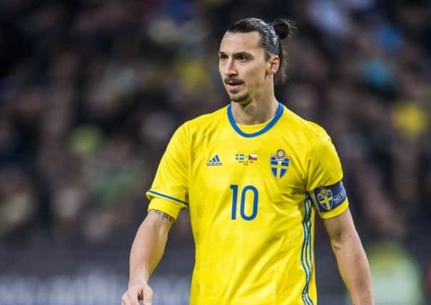 Zlatan Ibrahimovic has been linked with Celtic. Picture: Getty