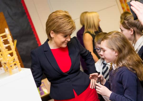 The pledge to tackle the attainment gap may come back to haunt Nicola Sturgeon. Picture: Steven Brown