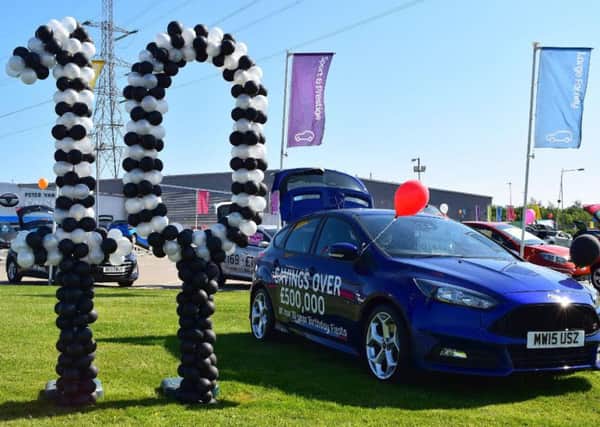 Peter Vardy is marking its tenth anniversary by handing share options to staff. Picture: Contributed