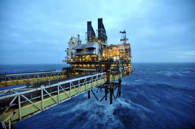 A view of part of the BP Etap platform. Picture: PA