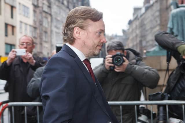 Craig Whyte at a previous court appearance in Edinburgh. Picture: Toby Williams