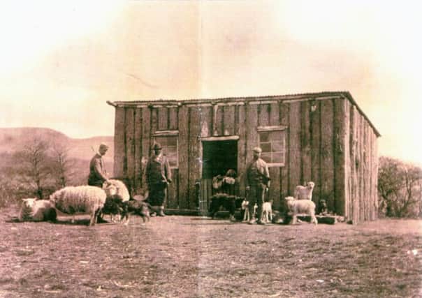 One of the early sheep farms in Patagonia developed by Scots