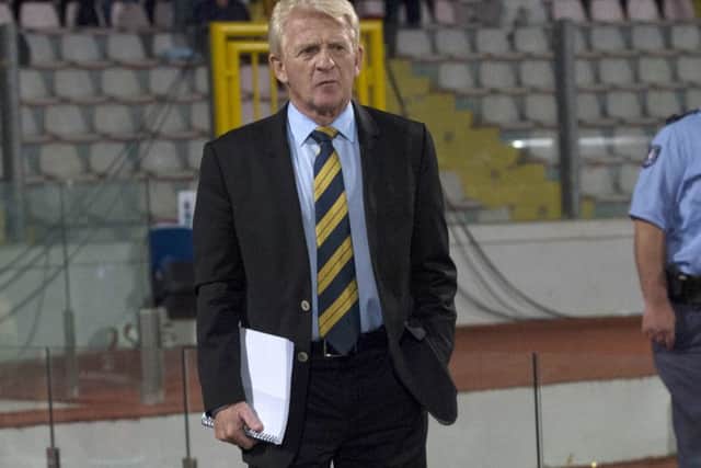 Scotland manager Gordon Strachan will opt for experience against Euro 2016 favourites France. Picture: Craig Williamson/SNS