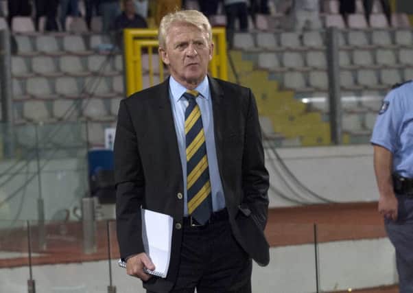 Scotland manager Gordon Strachan will opt for experience against Euro 2016 favourites France. Picture: Craig Williamson/SNS