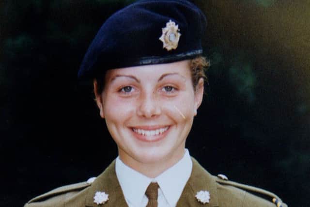 Undated handout file photo of Private Cheryl James, one of the soldiers found dead at the Deepcut Army barracks. Picture: PA