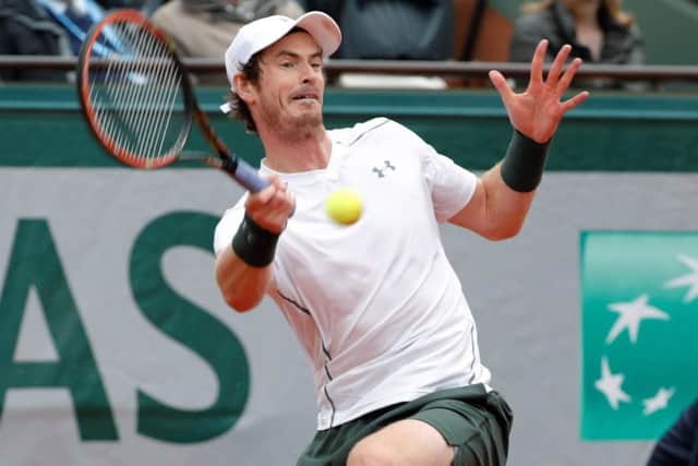 Andy Murray beat Stan Wawrinka in four sets to set up a French Open final clash with Novak Djokovic. Picture: Getty Images