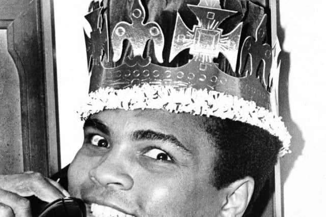 Clown prince or crown prince? Ali could be both, and a whole lot more. Picture: AP