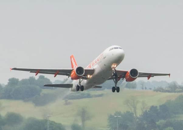 EasyJet's passenger numbers soared last month. Picture: Ian Georgeson