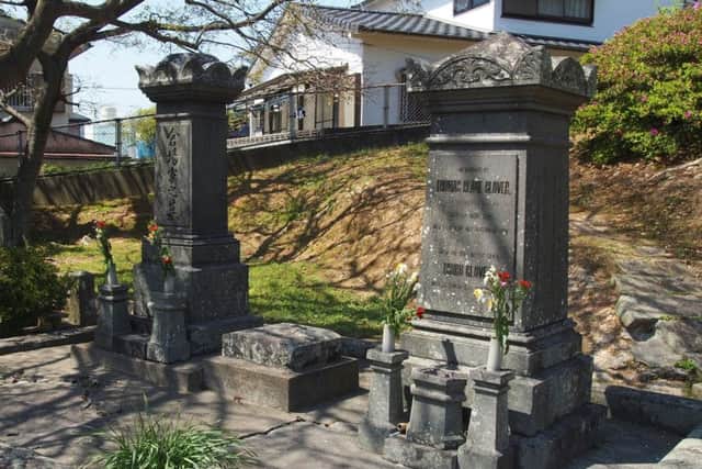 Grave of the Glover House in Japan.