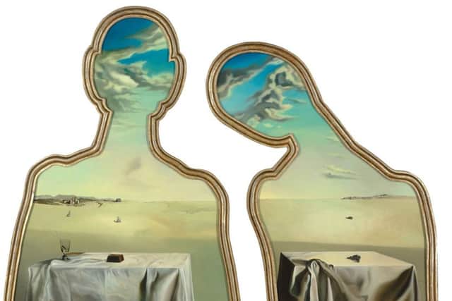 Couple with their Heads Full of Clouds, 1936 , Salvador Dali