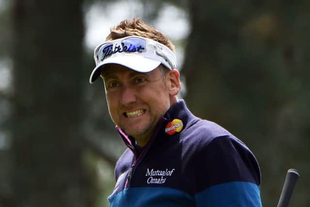 Ian Poulter will travel to Hazeltine as one of Europes four vice-captains after a foot injury ruled him  out of contention as a player. Picture: Nicholas Kamm/AFP/Getty